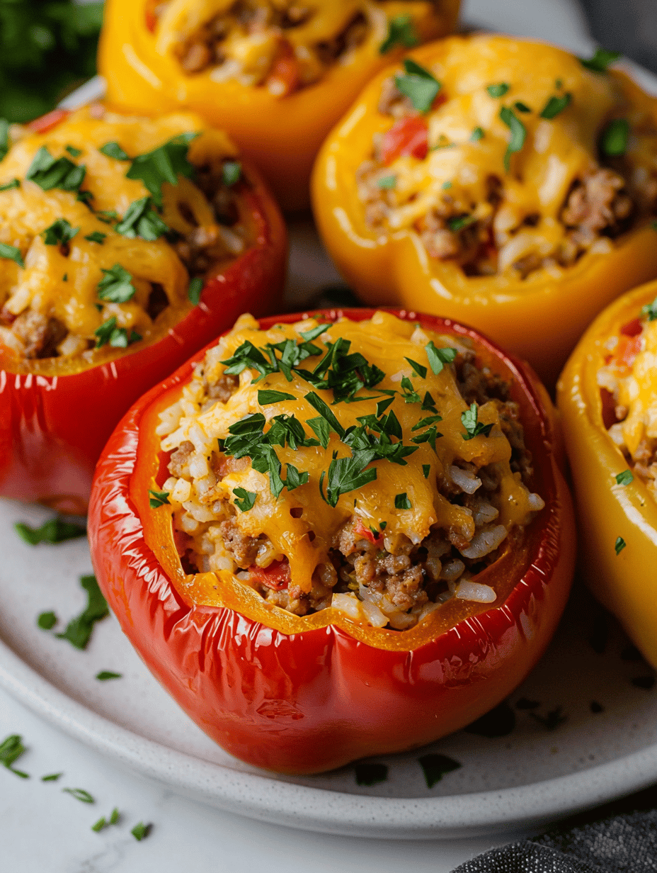 The Artist’s Touch: Elevating Stuffed Peppers with a Gourmet Twist