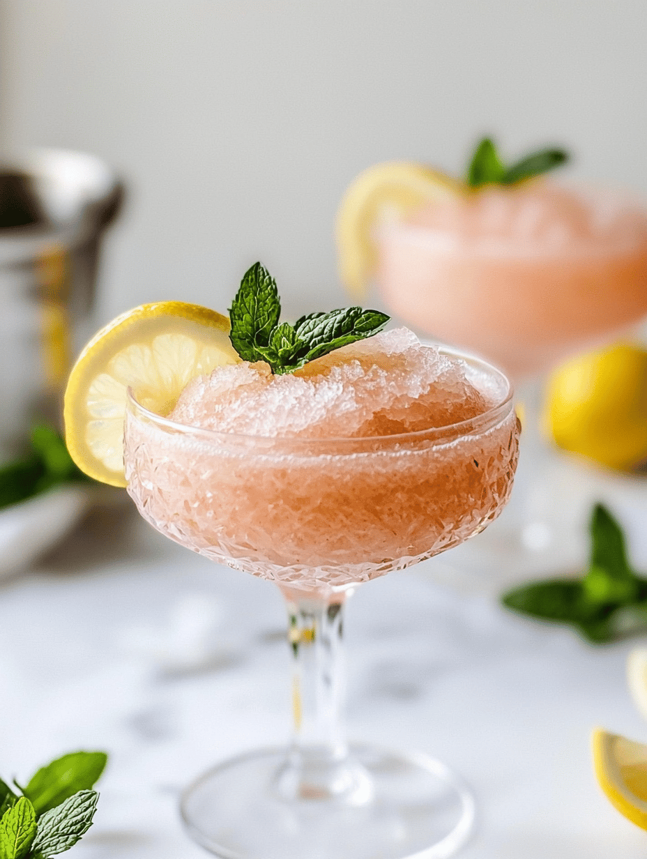 Fizzing Excitement: The Art of Crafting a Perfect Champagne Slushie