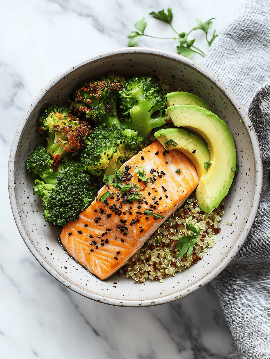 Salmon Quinoa Bowl